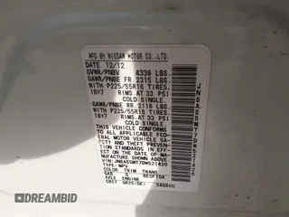 2013 Nissan Rogue S with VIN JN8AS5MT7DW521420, listed as a IAAI auction lot 41689607 with 103,127 mi miles and . Bid and sale history available at DreamBid. Image 9.
