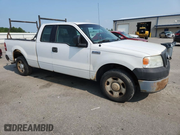 2006 Ford F-150 STX with VIN 1FTRX12W56FB12034, listed as a Copart auction lot 60424845 with 211,943 mi miles and Clean title. Bid and sale history available at DreamBid. Image 4.