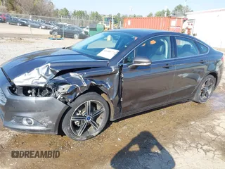 2015 Ford Fusion SE with VIN 1FA6P0HD2F5105136, listed as a IAAI auction lot 41688771 with 100,655 mi miles and . Bid and sale history available at DreamBid. Image 6.