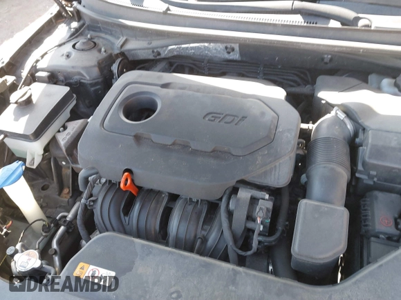 2015 Hyundai Sonata 2.4L SE with VIN 5NPE24AF9FH001329, listed as a IAAI auction lot 41854603 with 104,124 mi miles. Bid and sale history available at carsss.com. Image 10.
