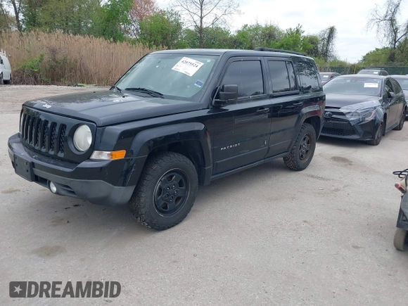 2015 Jeep Patriot Sport with VIN 1C4NJRBB3FD130331, listed as a IAAI auction lot 42075524 with 180,719 mi miles and . Bid and sale history available at carsss.com. Image 2.
