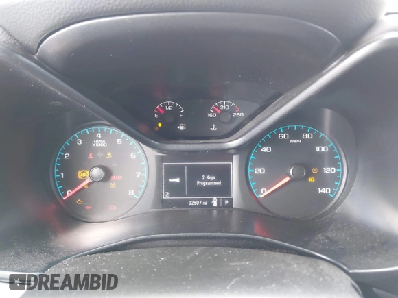 2018 Chevrolet Colorado 2WD Work Truck z VIN 1GCGSBEA1J1256990, wystawiony jako IAAI lot #41654571 z przebiegiem 92 507 mil mil oraz . Historia ofert i sprzedaży dostępna na DreamBid. Obrazek 7.