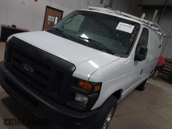 2009 Ford Econoline Cargo with VIN 1FTNE24L79DA86615, listed as a IAAI auction lot 41969289 with 158,267 mi miles and . Bid and sale history available at DreamBid. Image 2.
