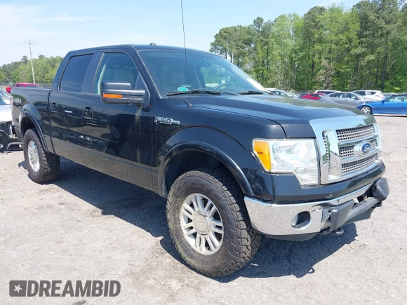 2010 Ford F-150 XL with VIN 1FTFW1EV5AFD48748, listed as a IAAI auction lot 42031274 with 195,898 mi miles. Bid and sale history available at carsss.com. Image 1.