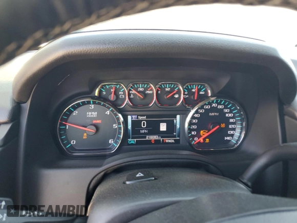 2018 Chevrolet Suburban Premier with VIN 1GNSCJKC1JR199271, listed as a Copart auction lot 52395935 with 216,083 mi miles and Salvage Title. Bid and sale history available at DreamBid. Image 9.