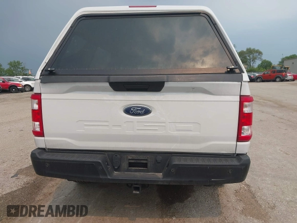 2021 Ford F-150 XL with VIN 1FTMF1CB6MKD46745, listed as a IAAI auction lot 42376132 with 126,188 mi miles and . Bid and sale history available at DreamBid. Image 16.
