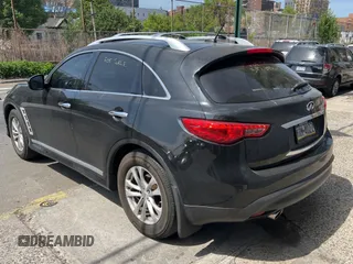 2009 Infiniti FX z VIN JNRAS18W59M157834, wystawiony jako Copart lot #55642965 z przebiegiem 165 571 mil mil oraz Tytuł czysty. Historia ofert i sprzedaży dostępna na DreamBid. Obrazek 3.