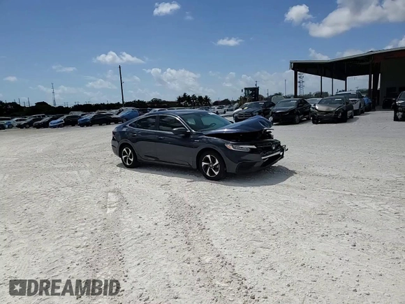 2022 Honda Insight EX z VIN 19XZE4F50NE016460, wystawiony jako Copart lot #54171025 z przebiegiem 18 375 mil mil oraz Szkoda całkowita • Salvage title. Historia ofert i sprzedaży dostępna na DreamBid. Obrazek 13.