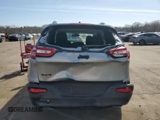 2015 Jeep Cherokee Latitude Altitude with VIN 1C4PJMCSXFW774925, listed as a Copart auction lot 53368365 with 104,645 mi miles and Salvage Title. Bid and sale history available at carsss.com. Image 6.