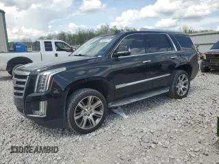 2015 Cadillac Escalade Luxury z VIN 1GYS4MKJ5FR584162, wystawiony jako Copart lot #54358175 z przebiegiem 153 137 mil mil oraz Szkody całkowita. Historia ofert i sprzedaży dostępna na DreamBid. Obrazek 1.