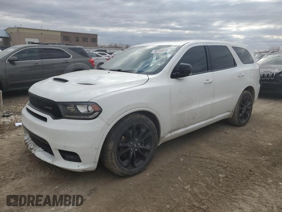 2020 Dodge Durango R/T with VIN 1C4SDJCT8LC342775, listed as a Copart auction lot 48248035 with 133,976 mi miles and Salvage title. Bid and sale history available at DreamBid. Image 1.