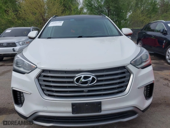 2017 Hyundai Santa Fe Limited Ultimate with VIN KM8SRDHF8HU208593, listed as a IAAI auction lot 42081150 with 129,112 mi miles. Bid and sale history available at carsss.com. Image 6.