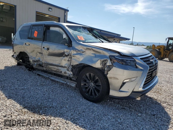 2023 Lexus GX with VIN JTJAM7BX0P5369155, listed as a Copart auction lot 71053914 with 0 mi miles and Salvage Title. Bid and sale history available at carsss.com. Image 4.