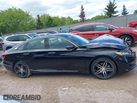 2021 Honda Accord Touring z VIN 1HGCV2F91MA022042, wystawiony jako IAAI lot #42301183 z przebiegiem 67 397 mil mil oraz . Historia ofert i sprzedaży dostępna na DreamBid. Obrazek 13.