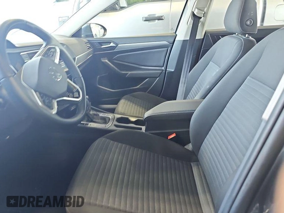 2024 Volkswagen Jetta S with VIN 3VW5M7BU2RM043054, listed as a IAAI auction lot 42852875 with 27,670 mi miles and . Bid and sale history available at DreamBid. Image 20.
