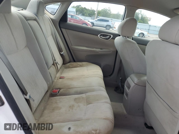 2014 Nissan Sentra SV with VIN 3N1AB7AP5EY334527, listed as a Copart auction lot 61079795 with 188,060 mi miles and Salvage title. Bid and sale history available at DreamBid. Image 10.