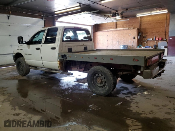 2005 Dodge 2500 SLT with VIN 3D7KS28D05G812137, listed as a Copart auction lot 55090195 with 133,075 mi miles and Clean Title. Bid and sale history available at carsss.com. Image 2.