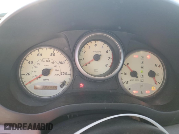 2003 Toyota RAV4 with VIN JTEGH20V130092184, listed as a Copart auction lot 42252955 with 282,299 mi miles and Salvage Title. Bid and sale history available at DreamBid. Image 9.