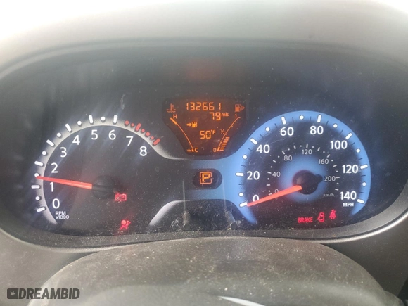 2011 Nissan Cube 1.8 S Krom Edition with VIN JN8AZ2KR1BT202725, listed as a Copart auction lot 80632384 with 132,661 mi miles and Salvage Title. Bid and sale history available at carsss.com. Image 9.