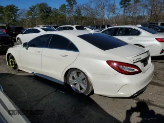 2016 Mercedes-Benz CLS-Class CLS 550 with VIN WDDLJ7DBXGA164512, listed as a Copart auction lot 87660255 with 130,673 mi miles and Salvage Title. Bid and sale history available at carsss.com. Image 2.