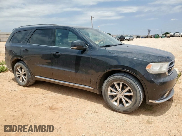 2016 Dodge Durango Limited z VIN 1C4RDHDG9GC322209, wystawiony jako Copart lot #58093655 z przebiegiem 236 422 mil mil oraz Szkoda całkowita • Salvage title. Historia ofert i sprzedaży dostępna na DreamBid. Obrazek 4.