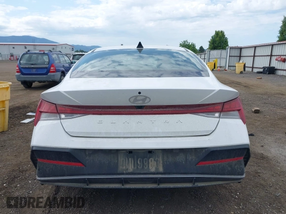 2024 Hyundai Elantra SEL with VIN KMHLS4DG6RU696600, listed as a IAAI auction lot 42421377 with 11,944 mi miles and . Bid and sale history available at DreamBid. Image 17.