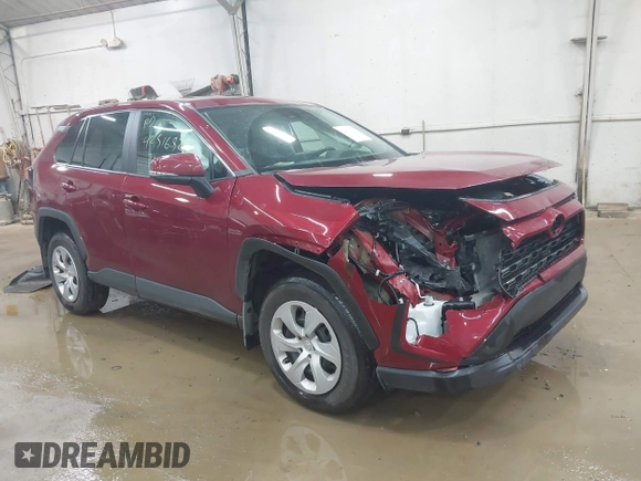 2024 Toyota RAV4 LE with VIN 2T3G1RFV4RW483987, listed as a IAAI auction lot 42516823 with 11,593 mi miles and . Bid and sale history available at DreamBid. Image 1.