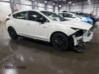2024 Subaru Impreza RS with VIN JF1GUHJC4R8330982, listed as a Copart auction lot 72083984 with 2,949 mi miles and Salvage Title. Bid and sale history available at carsss.com. Image 4.