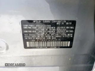 2019 Subaru Forester Limited with VIN JF2SKAUC6KH569535, listed as a Copart auction lot 65501905 with 75,209 mi miles and Salvage title. Bid and sale history available at DreamBid. Image 14.