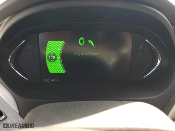 2020 Chevrolet Bolt EV LT with VIN 1G1FY6S01L4141667, listed as a Copart auction lot 52254265 with 100,148 mi miles and Clean Title. Bid and sale history available at carsss.com. Image 9.