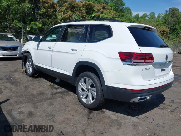 2021 Volkswagen Atlas SE с VIN 1V2HR2CA1MC551176, выставлен на аукционе IAAI как лот 42096369 с пробегом 80 876 миль миль и . История ставок и продаж доступна на DreamBid. Изображение 3.