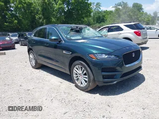 2017 Jaguar F-Pace 35t Prestige with VIN SADCK2BV1HA490874, listed as a IAAI auction lot 42551753 with 52,270 mi miles and . Bid and sale history available at DreamBid. Image 1.