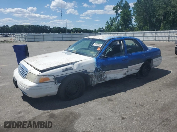 2002 Ford Police Interceptor Street Appear z VIN 2FAFP71WX2X132050, wystawiony jako Copart lot #57823015 z przebiegiem 152 391 mil mil oraz Szkoda całkowita • Salvage title. Historia ofert i sprzedaży dostępna na DreamBid. Obrazek 1.