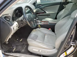 2006 Lexus IS 350 with VIN JTHBE262862006199, listed as a Copart auction lot 57180525 with 187,728 mi miles and Salvage title. Bid and sale history available at DreamBid. Image 7.