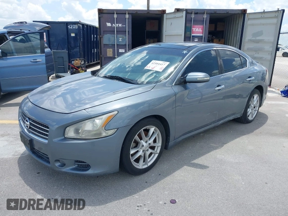 2010 Nissan Maxima S with VIN 1N4AA5APXAC844742, listed as a IAAI auction lot 42504417 with 179,544 mi miles and . Bid and sale history available at DreamBid. Image 2.