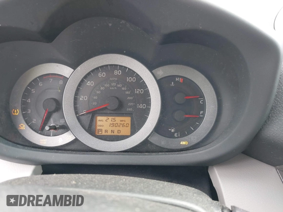 2012 Toyota RAV4 Limited with VIN JTMDK4DV5C5109974, listed as a IAAI auction lot 42334441 with 190,260 mi miles and . Bid and sale history available at DreamBid. Image 7.