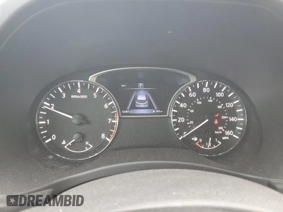 2017 Nissan Pathfinder S with VIN 5N1DR2MN4HC912516, listed as a Copart auction lot 47808895 with 63,367 mi miles and Salvage title. Bid and sale history available at DreamBid. Image 9.