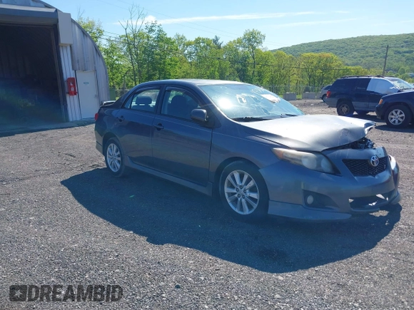 2010 Toyota Corolla with VIN 2T1BU4EE4AC389631, listed as a IAAI auction lot 41732524 with Not Provided miles. Bid and sale history available at carsss.com. Image 1.