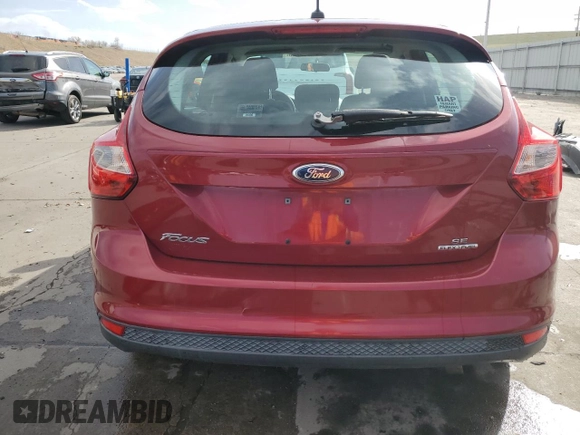 2013 Ford Focus SE with VIN 1FADP3K29DL107412, listed as a Copart auction lot 52208705 with 111,693 mi miles and Salvage Title. Bid and sale history available at carsss.com. Image 6.