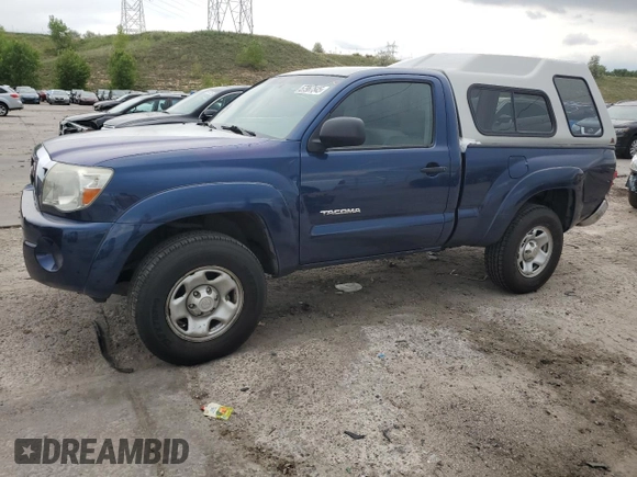 2005 Toyota Tacoma PreRunner with VIN 5TENX62N95Z048570, listed as a Copart auction lot 57967545 with 262,676 mi miles and Salvage title. Bid and sale history available at DreamBid. Image 1.