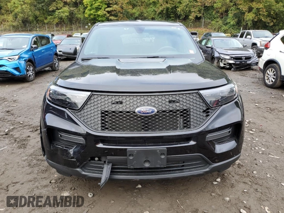 2021 Ford Police Interceptor Utility z VIN 1FM5K8AB5MGC40409, wystawiony jako Copart lot #73527934 z przebiegiem 45 716 mil mil oraz Szkoda całkowita • Salvage title. Historia ofert i sprzedaży dostępna na DreamBid. Obrazek 5.
