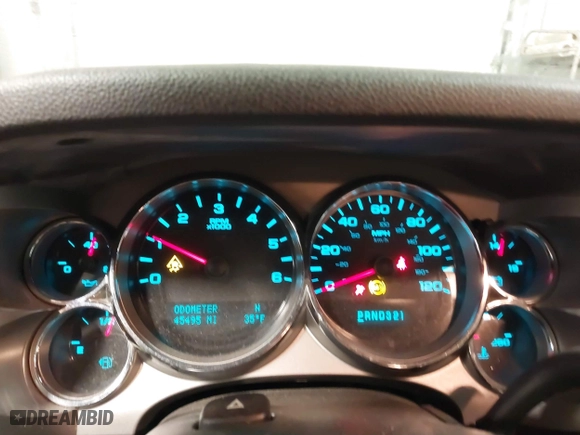 2009 Chevrolet Silverado 1500 LT with VIN 1GCEK29059Z253872, listed as a IAAI auction lot 41325279 with 45,495 mi miles. Bid and sale history available at carsss.com. Image 7.