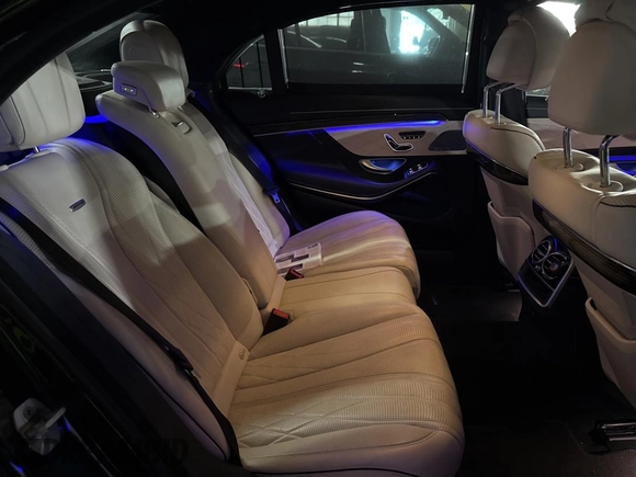2018 Mercedes-Benz S 63 AMG with VIN WDDUG8JB5JA357171, listed as a Copart auction lot 61851595 with 4,824 mi miles and Clean title. Bid and sale history available at DreamBid. Image 6.