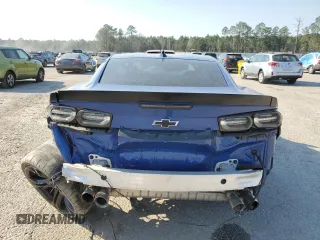 2022 Chevrolet Camaro LT1 with VIN 1G1FE1R73N0133675, listed as a Copart auction lot 46100305 with 0 mi miles and Salvage Title. Bid and sale history available at carsss.com. Image 6.