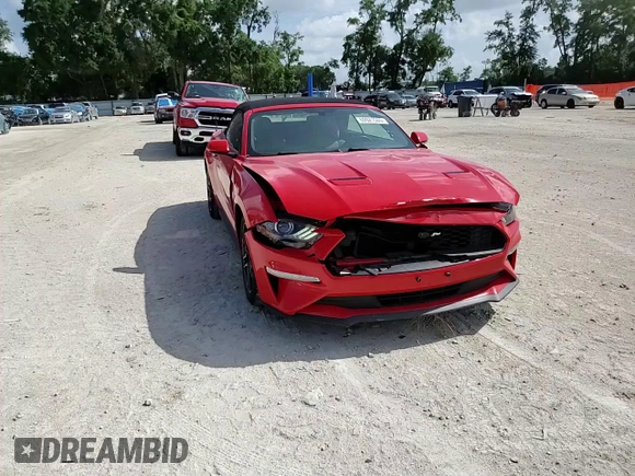 2019 Ford Mustang EcoBoost z VIN 1FATP8UH5K5205218, wystawiony jako Copart lot #60921505 z przebiegiem 70 142 mil mil oraz Nie do naprawy • Non repairable. Historia ofert i sprzedaży dostępna na DreamBid. Obrazek 13.