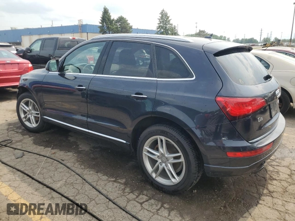 2017 Audi Q5 Premium Plus with VIN WA1L2AFP0HA019570, listed as a Copart auction lot 59339235 with 104,091 mi miles and Clean title. Bid and sale history available at DreamBid. Image 2.