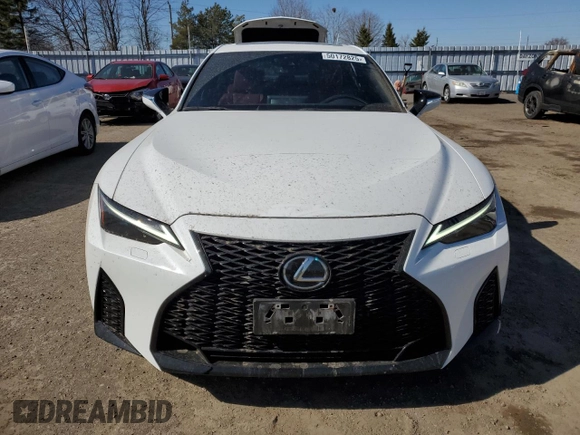 2022 Lexus IS 300 F Sport with VIN JTHG81F22N5048386, listed as a Copart auction lot 50172825 with 19,945 mi miles and Clean title. Bid and sale history available at DreamBid. Image 5.