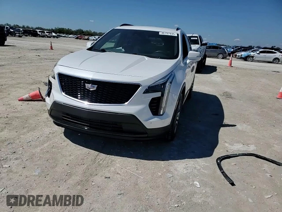 2021 Cadillac XT4 FWD Sport with VIN 1GYFZER42MF076951, listed as a Copart auction lot 46797935 with 35,886 mi miles and Salvage Title. Bid and sale history available at DreamBid. Image 12.