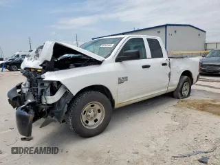 2023 Ram 1500 Tradesman with VIN 1C6RR6FG2PS527080, listed as a Copart auction lot 58242455 with 2,971 mi miles and Salvage title. Bid and sale history available at DreamBid. Image 1.