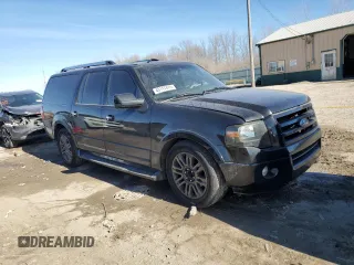 2011 Ford Expedition Max Limited with VIN 1FMJK2A50BEF18468, listed as a Copart auction lot 43117415 with 153,805 mi miles and Clean title. Bid and sale history available at DreamBid. Image 4.